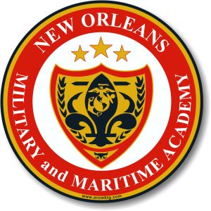 New Orleans Military and Maritime Academy car magnet