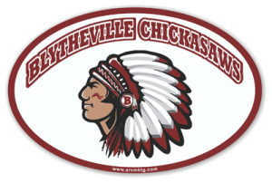 Blytheville Middle School Car Magnet