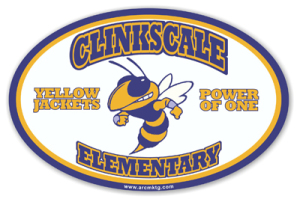Clinkscale Elementary School Car Magnet