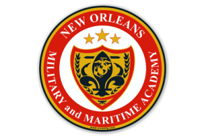 New Orleans Military Academy Car Magnet