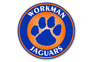 Workman Middle School Car Magnet