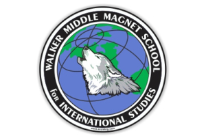 Walker Middle Magnet School Car Magnet