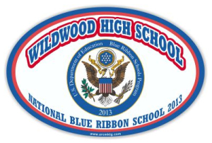 Wildwood High School Car Magnet