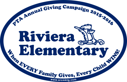 Riviera Elementary School car magnets