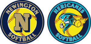 Softball Car Magnets