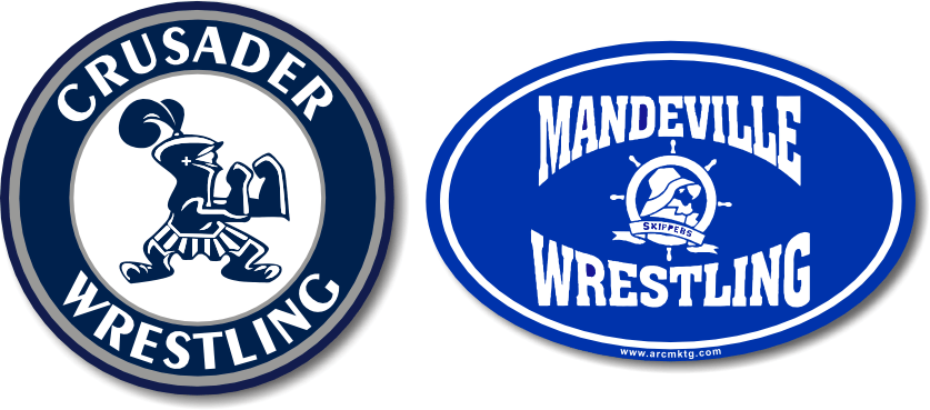 Car magnets for wrestling team fundraising