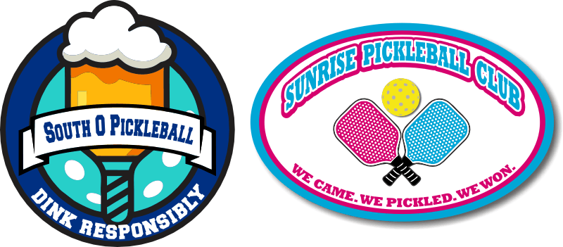 Pickleball Club car magnets