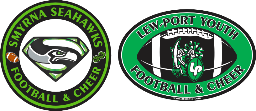 Youth Football Fundraising car magnets