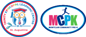 Custom preschool car magnets featuring designs for Trinity Episcopal Learning Center and Montclair Community Pre-K.