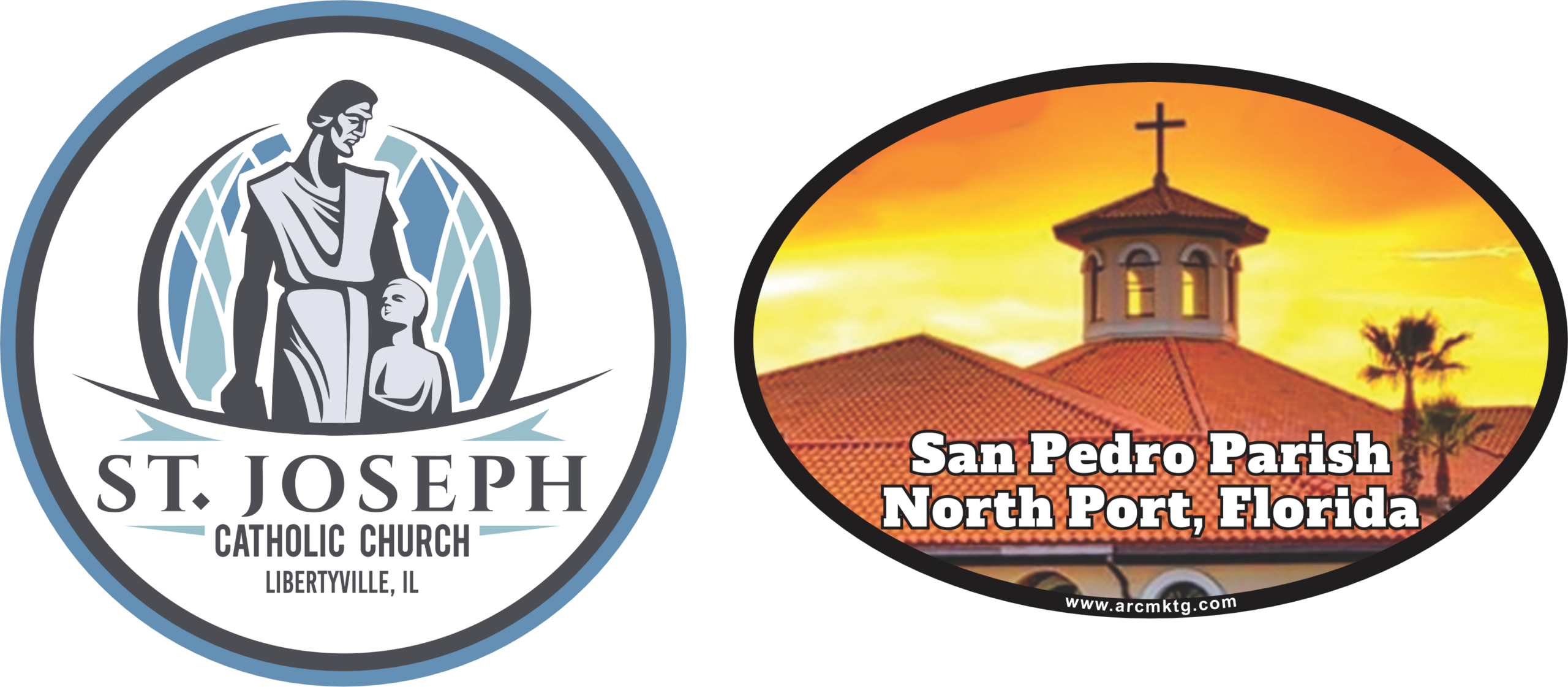 Catholic Church Car Magnets