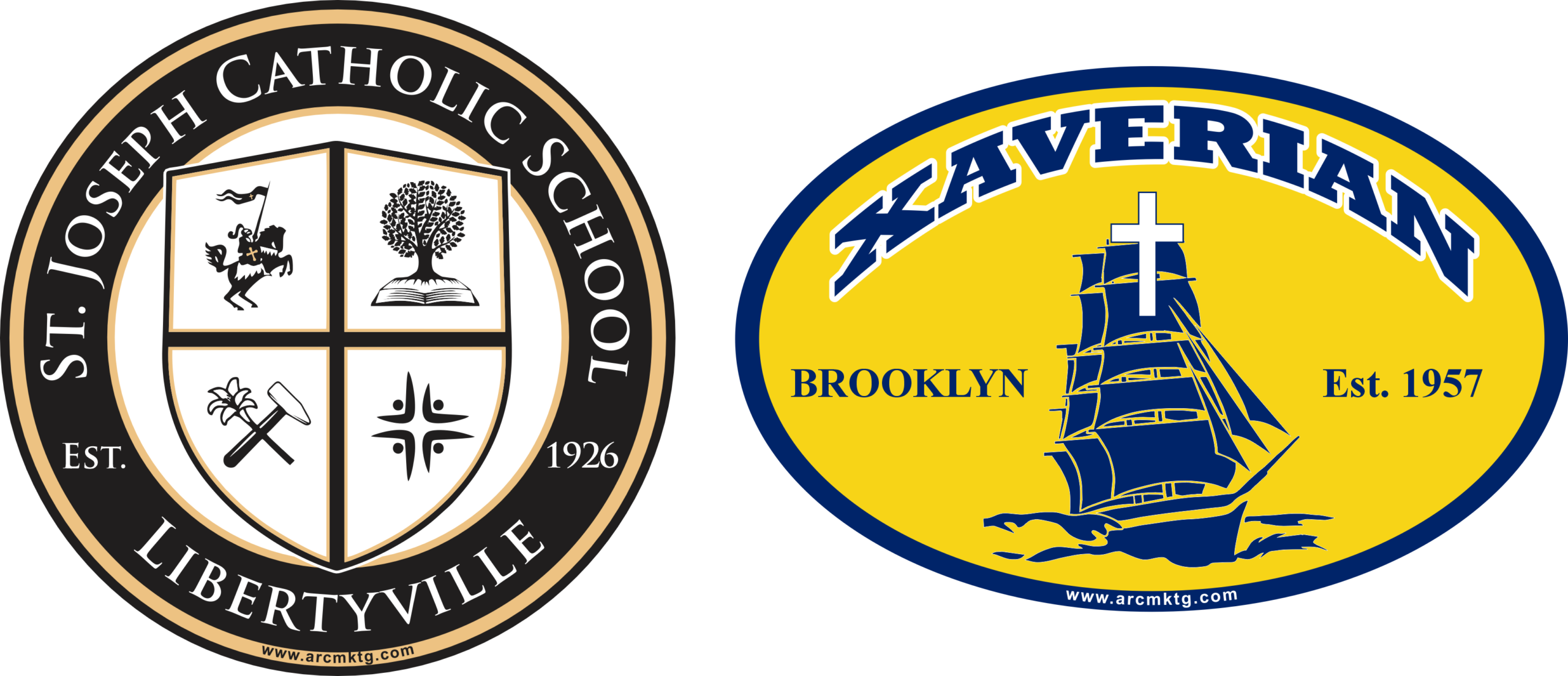 Catholic School Car Magnet