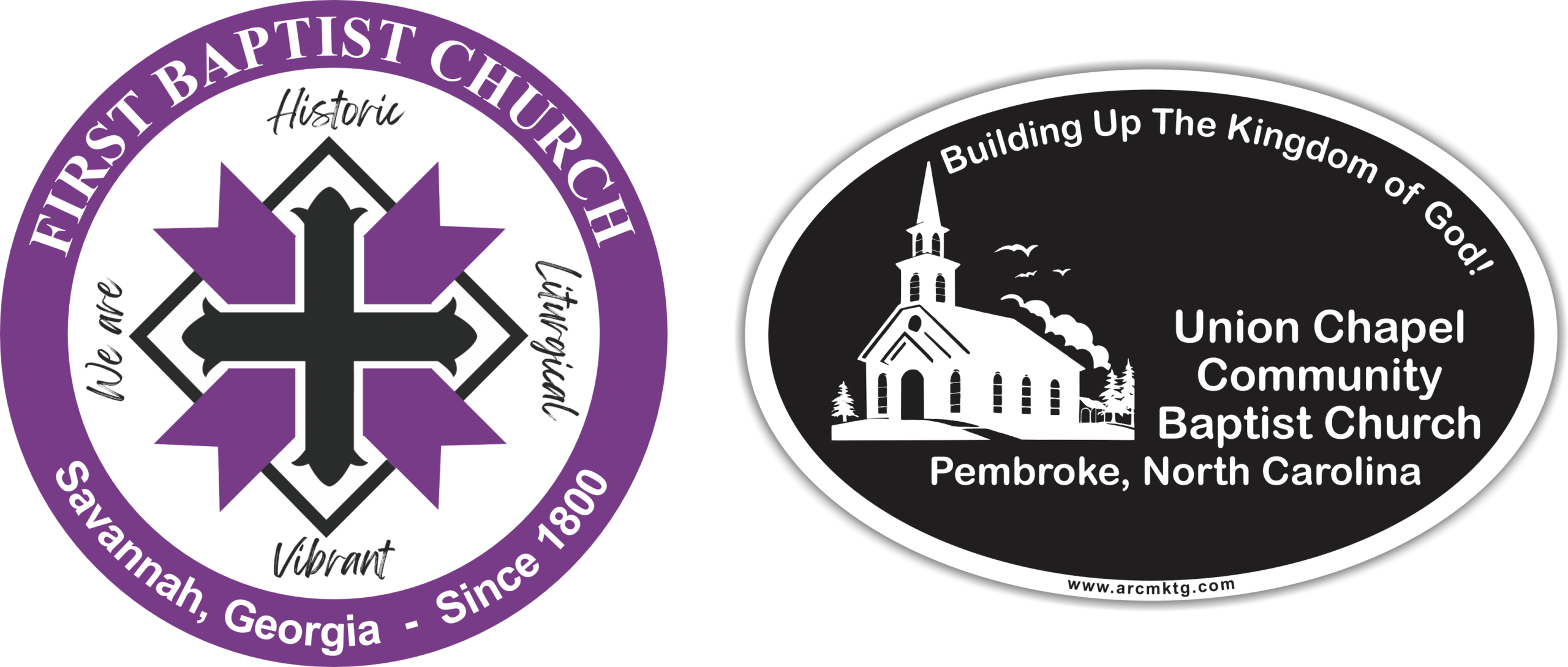 Baptist Church car magnets