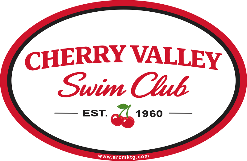 Finished Cherry Valley custom sports magnet designed by ARC Marketing