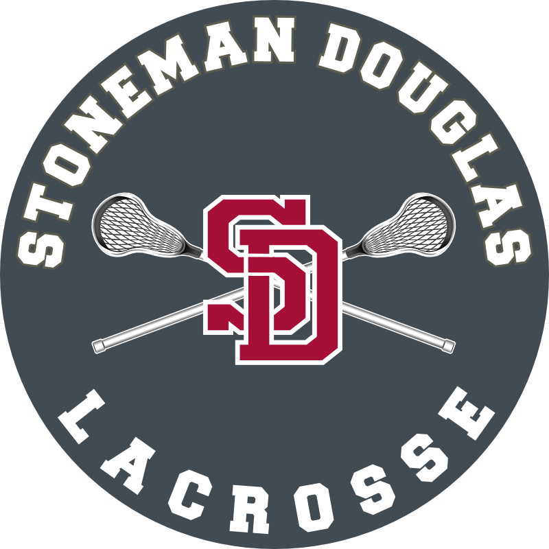 Finished Stoneman Douglas custom sports magnet designed by ARC Marketing